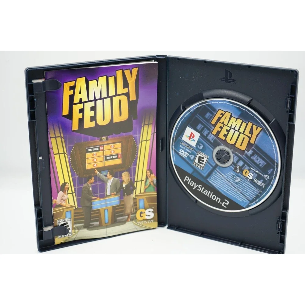 Family Feud Sony PlayStation 2 2006‎ PS2 TV Game Show USA